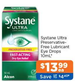 Good Price Pharmacy Systane Ultra Preservative- Free Lubricant Eye Drops offer