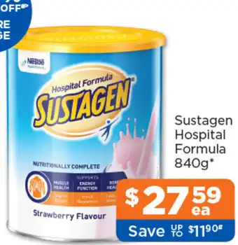 Good Price Pharmacy Sustagen Hospital Formula offer