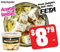 Farmer Jack's Fresh delights feta offer