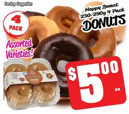 Farmer Jack's Happy donuts offer