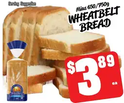 Farmer Jack's Mias wheatbelt bread offer