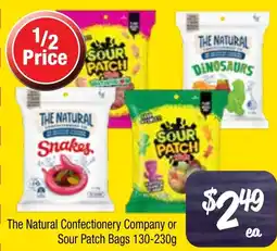 Farmer Jack's The Natural Confectionery Company or Sour Patch Bags offer