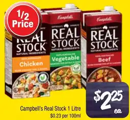 Farmer Jack's Campbells Real Stock offer