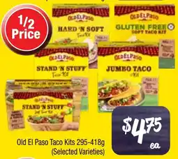 Farmer Jack's Old El Paso Taco Kits offer