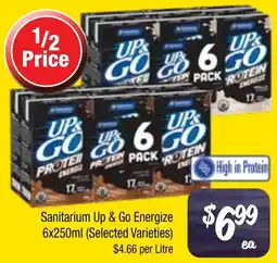 Farmer Jack's Sanitarium Up & Go Energize offer