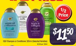 Farmer Jack's OGX Shampoo or Conditioner offer