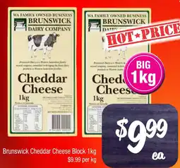 Farmer Jack's Brunswick Cheddar Cheese Block offer