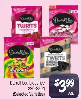Farmer Jack's Darrell Lea Liquorice offer