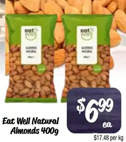 Farmer Jack's Eat Well Natural Almonds offer