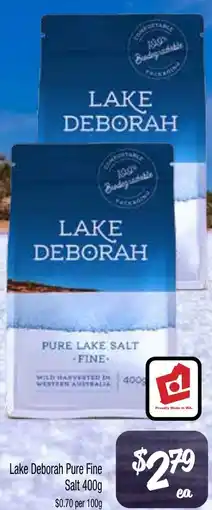 Farmer Jack's Lake Deborah Pure Fine Salt offer