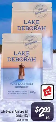 Farmer Jack's Lake Deborah Pure Lake Salt Grinder offer