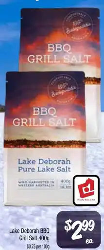Farmer Jack's Lake Deborah BBQ Grill Salt offer