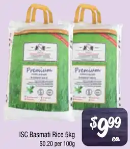 Farmer Jack's ISC Basmati Rice offer