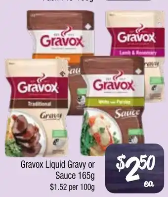 Farmer Jack's Gravox Liquid Gravy or Sauce offer