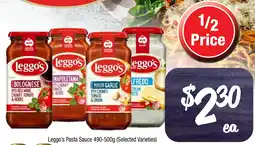 Farmer Jack's Leggos Pasta Sauce offer