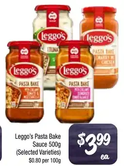 Farmer Jack's Leggos Pasta Bake Sauce offer