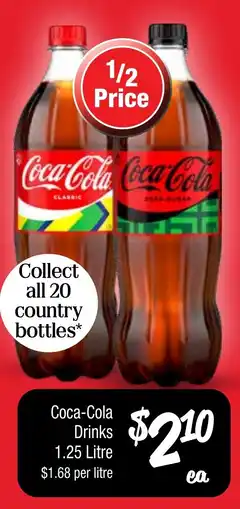 Farmer Jack's Coca Cola Drinks offer