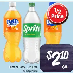 Farmer Jack's Fanta or Sprite offer