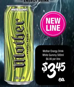 Farmer Jack's Mother Energy Drink White Gummy offer