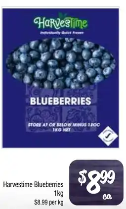 Farmer Jack's Harvestime Blueberries offer