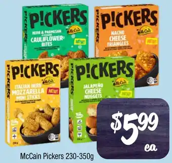 Farmer Jack's McCain Pickers offer