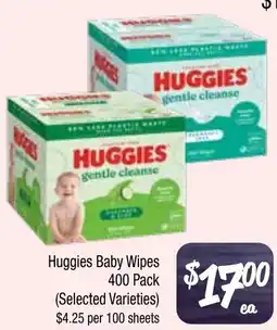 Farmer Jack's Huggies Baby Wipes offer