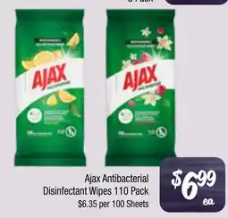 Farmer Jack's Ajax Antibacterial Disinfectant Wipes offer