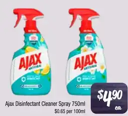 Farmer Jack's Ajax Disinfectant Cleaner Spray offer