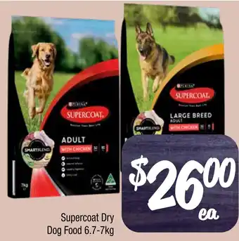 Farmer Jack's Supercoat Dry Dog Food offer