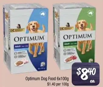 Farmer Jack's Optimum Dog Food offer