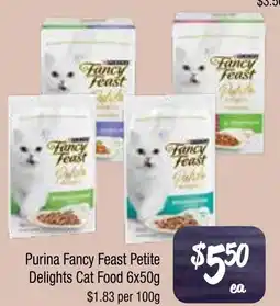 Farmer Jack's Purina Fancy Feast Petite Delights Cat Food offer