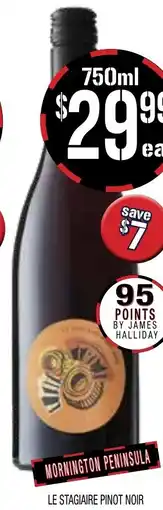 Farmer Jack's Le stagiaire pinot noir offer