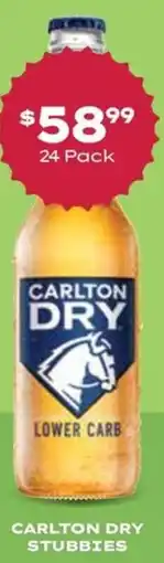 Thirsty Camel Carlton dry stubbies offer