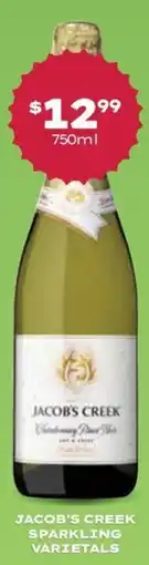 Thirsty Camel Jacobs creek sparkling varietals offer