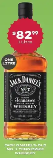 Thirsty Camel Jack daniels old no 7 tennessee whiskey offer