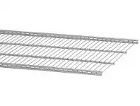 Howards Storage World Elfa 40 Wire Shelf 607mm Width Platinum offer