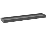 Howards Storage World Elfa Accessory Shelf W605 x D131 x H32mm Grey offer