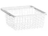 Howards Storage World Elfa 30 Gliding Wire Drawer W448mm x H185mm - White offer