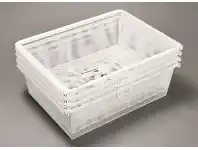 Howards Storage World Elfa 4 Drawer Mesh Bundle White offer