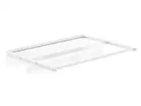 Howards Storage World Elfa 40 Gliding Mesh Shoe Shelf W605mm x H96mm - White offer