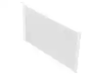Howards Storage World Elfa Gliding Mesh Drawer Dividers 2 Pack W531 x H180mm White offer