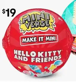 Kmart MGA's Miniverse Make It Mini Hello Kitty and Friends offer