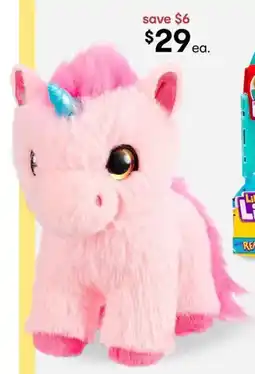 Kmart Little Live Pets Scruff-a-Luvs Unicorn toy offer