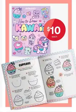 Kmart How to Draw Kawaii Artmaker kit offer
