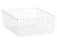 Howards Storage World Elfa 2 Runner Standard Frame White 450mm offer