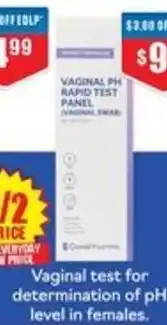 Chemist Warehouse Vaginal ph rapid test panel offer