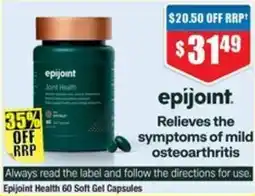 Chemist Warehouse Epijoint health 60 soft gel capsules offer