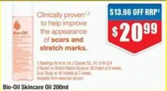 Chemist Warehouse Bio Oil Skincare Oil offer