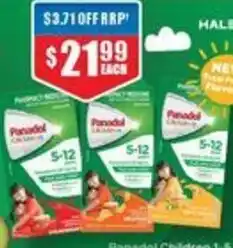 Chemist Warehouse Panadol Children 5-12 Years offer