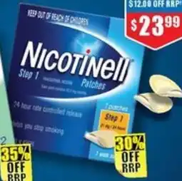 Chemist Warehouse Nicotinell Peppermint Step 1 offer